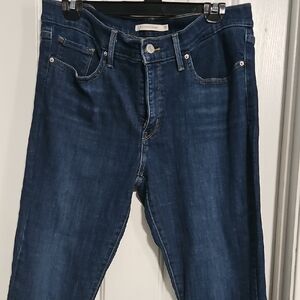 Levi's Blue Skinny Jeans Classic Denim Style